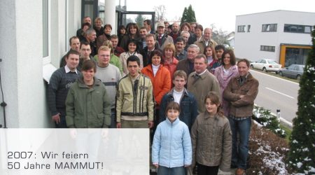 2007: We celebrate 50 years of MAMMUT!