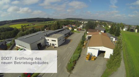 2007: Opening of the new company building