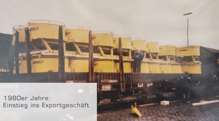 The Eighties: Launch of the export business