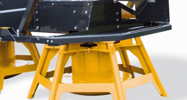 Rotoren van de rotonde kuilverdeler Silo Twist DONAR