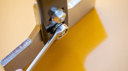 MAMMUT TURBO MIX pan mixer with screw-on scraper bar