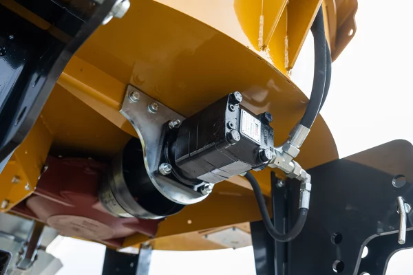 MAMMUT Zwangsmischer TURBO MIX, Getriebe des Mischers mit Ölmotor