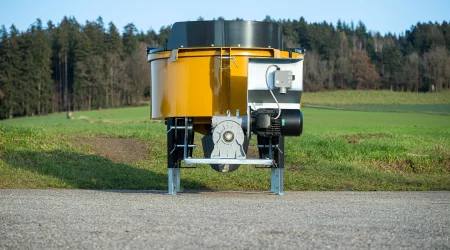 MAMMUT TURBO MIX pan mixer with electric motor on TM 150