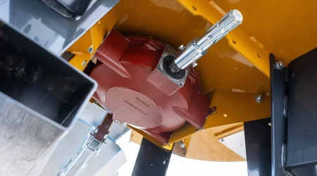 MAMMUT pan mixer TURBO MIX, gearbox of the PTO drive