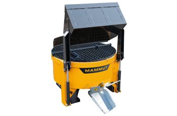 MAMMUT pan mixer TURBO MIX - self-loader