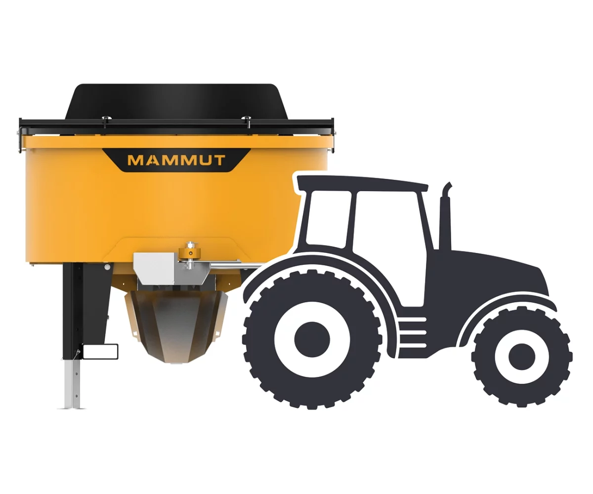 MAMMUT Zwangsmischer - Antrieb für Traktor