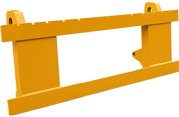 Round bale transport devices - carrier frame