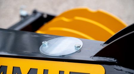 Water-fillable headstock for the SILO KOMPAKT silage roller