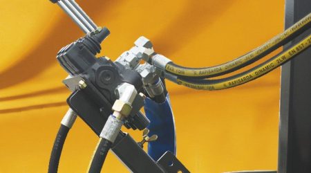 SILO CAT silo shears - Central control block