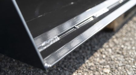 Vervangbare schraapranden op de Pelikaanhapper SILO GRIP